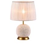 NEWPORT 34001/T , Настольная лампа, Antique brass Material cooper Shade beige D36*H53.5 cm E14 1*60W(М0049622)