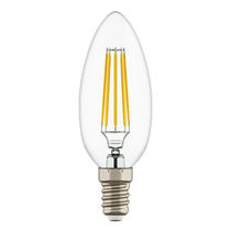 Лампа светодиодная свеча светодиодная LED E14 6W 3000K (933602)