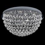 NEWPORT 8113/55PL , Потолочный светильник, Chrome Clear crystal D80*H55 cm GU10 12*50W(М0055945)